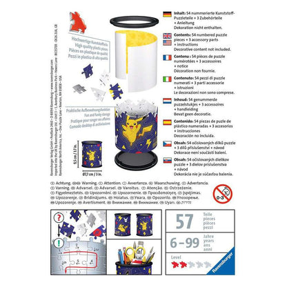 Pokémon 3D Puzzle Stiftehalter – Praktischer Hingucker für den Schreibtisch