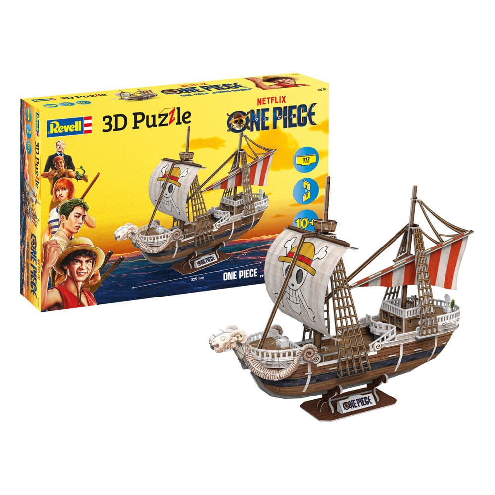 One Piece 3D-Puzzle: Segelschiff „Flying Lamb“