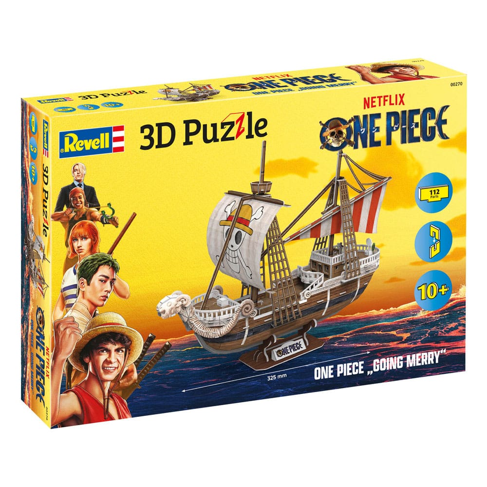 One Piece 3D-Puzzle: Segelschiff „Flying Lamb“