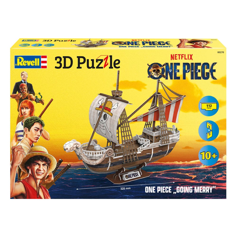 One Piece 3D-Puzzle: Segelschiff „Flying Lamb“