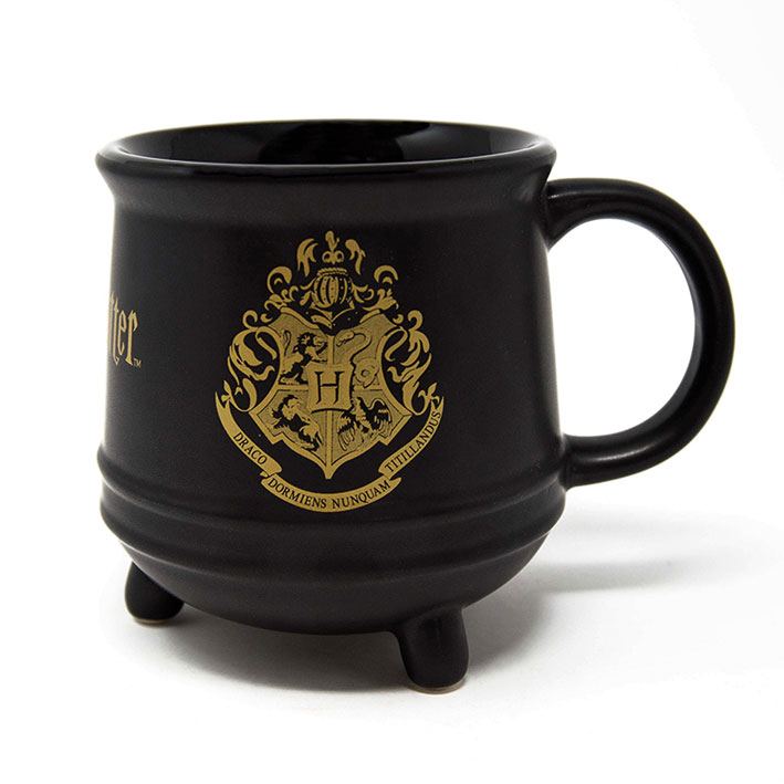 Magische Hogwarts-Wappen 3D Tasse – Offiziell lizenziert