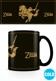 Legend of Zelda Thermo-Effect Mug – Map Reveal