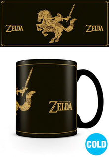 Legend of Zelda Thermo-Effect Mug – Map Reveal