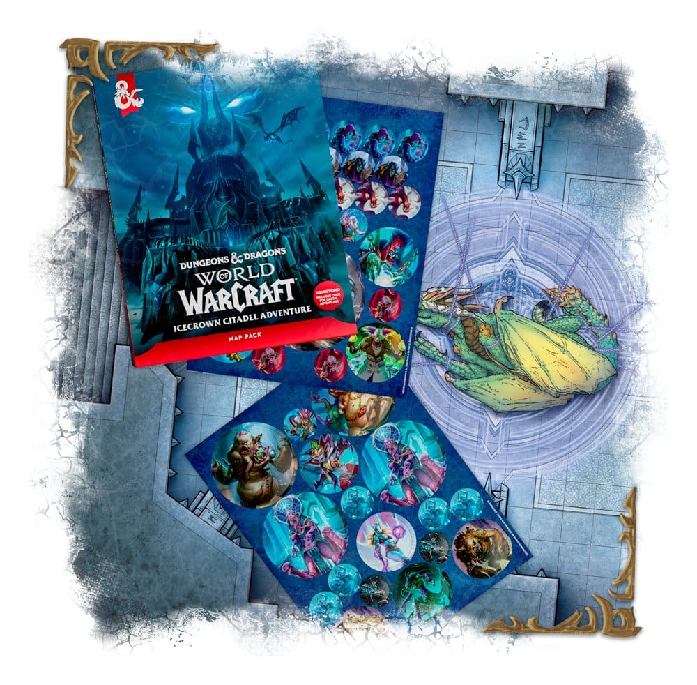 Dungeons & Dragons RPG World of Warcraft: Icecrown Citadel Adventure Card Pack (English)