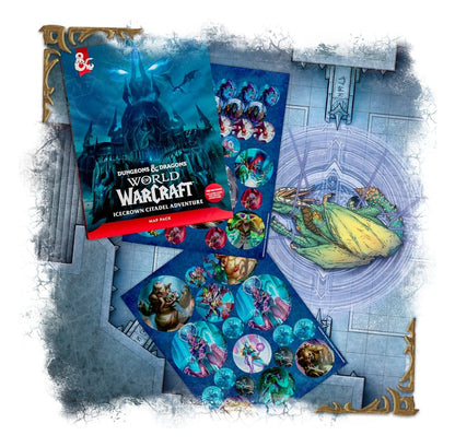 Dungeons & Dragons RPG World of Warcraft: Icecrown Citadel Adventure Card Pack (English)