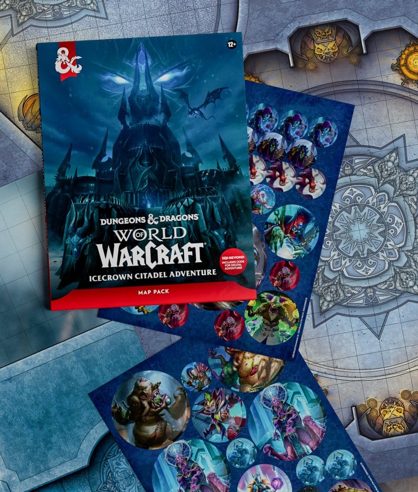 Dungeons & Dragons RPG World of Warcraft: Icecrown Citadel Adventure Card Pack (English)